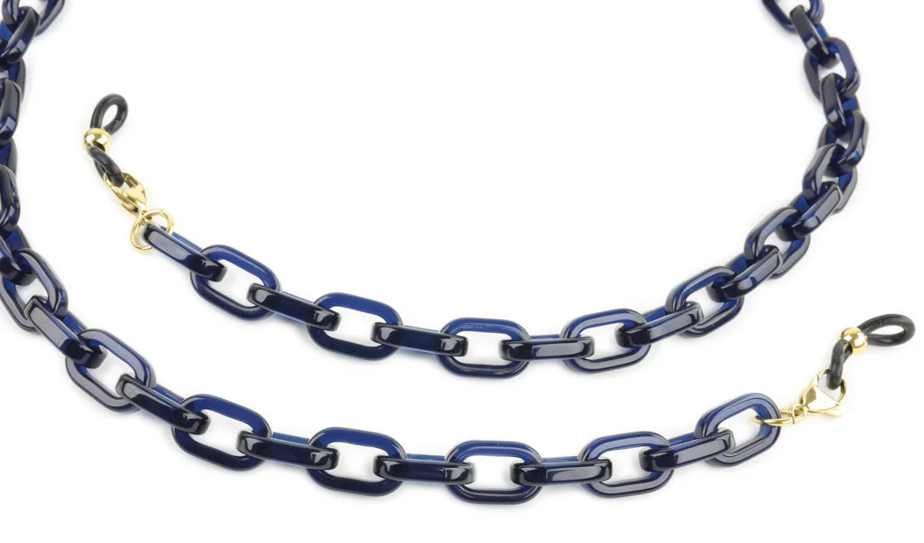 1268-acetate-eyeglass-chain-rectangle-link-8.webp Acetate Eyeglass Chain - Rectangle Link